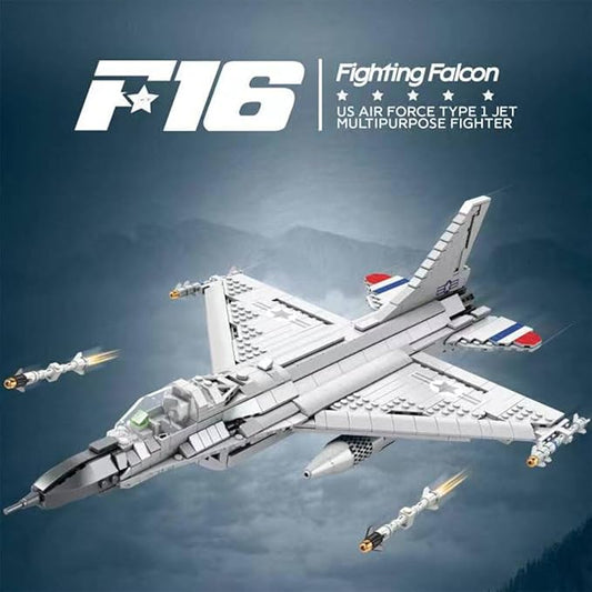 F-16 Fighting Falcon Blocks Set | 1427 PCS